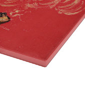 バンゴッホ – 包帯された耳とパイプとセルフポートレート カッティングボード (角)