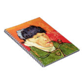 バンゴッホ – 包帯された耳とパイプとセルフポートレート ノートブック (右側)