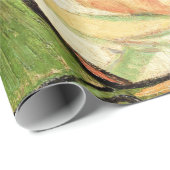 バンゴッホ – 包帯された耳とパイプとセルフポートレート ラッピングペーパー (ロールコーナー)