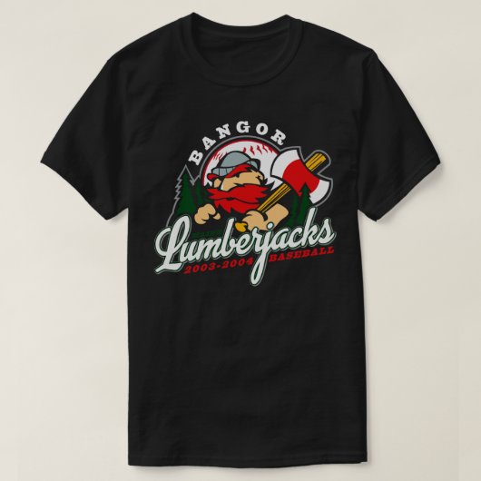 バンゴールランバージャックス Tシャツ (デザイン正面)