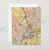 バンゴール、ブルーワー ポストカード (正面/裏面)