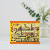 バンゴール・メイン州 グリーティング ポストカード ポストカード (スタンド正面)