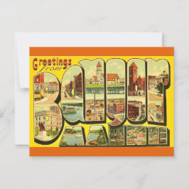 バンゴール・メイン州　グリーティング　ポストカード ポストカード