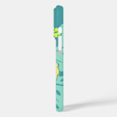 バンザイビーチハワイアンハイビスカスジェイドグリーン Case-Mate iPhoneケース (裏面 / 左)