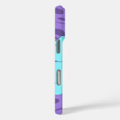 バンザイビーチハワイアンハイビスカスパープル Case-Mate iPhoneケース (裏面 / 右)