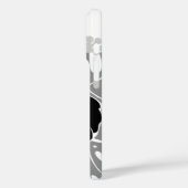 バンザイビーチハワイアンハイビスカスブラック Case-Mate iPhoneケース (裏面 / 左)