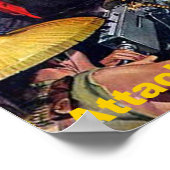 バンザイ・セブン – ジキル島への攻撃 ポスター (角)