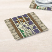 バンシー スクエアペーパーコースター (アングル)