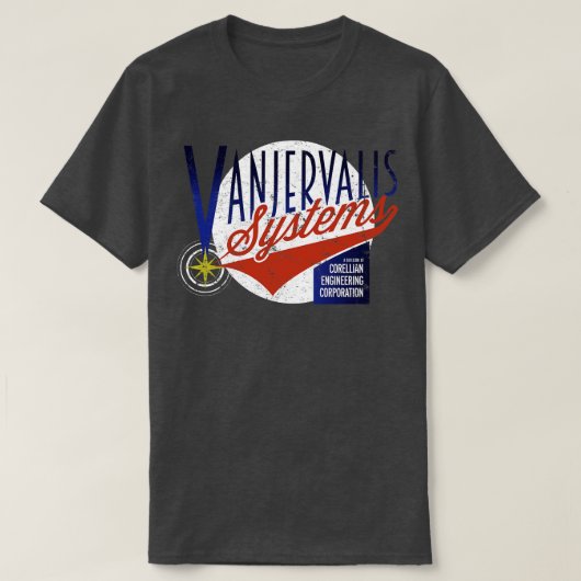 バンジェルヴァリス・システム Tシャツ (デザイン正面)