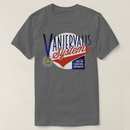 バンジェルヴァリス・システム Tシャツ (デザイン正面)