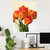 バンジャルカチューリップ ポスター (ホームオフィス)