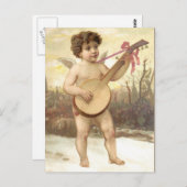 バンジョエンジェル葉書 ポストカード (正面/裏面)