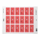 バンジョグナワ ラベル (フルシート)