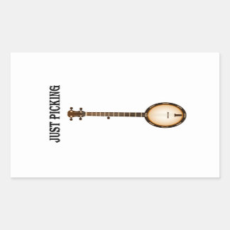 バンジョステッカー 長方形シール