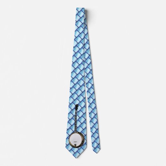 バンジョタイオンブルー ネクタイ (正面)
