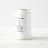 バンジョデュエスタイン ビールジョッキ (正面左)
