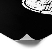 バンジョハートビートブルーグラスギフトカントリー音楽バンジョー ポスター (角)