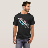 バンジョブルー男性へグラス Tシャツ (正面フル)
