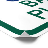 バンジョプレーヤーズパーキング ポスター (角)