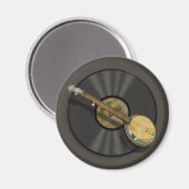 バンジョミュージック冷蔵庫用マグネット マグネット (正面/裏面)