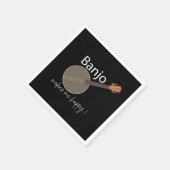 バンジョメイクマイハッピーミュージカルパーティー スタンダードカクテルナプキン (角)