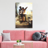 バンジョレッスン キャンバスプリント (インサイチュ (リビング))