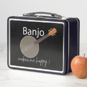 バンジョーが私を幸せにする メタルランチボックス (インサイチュ)