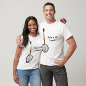 バンジョーのナット Tシャツ (ユニセックス)