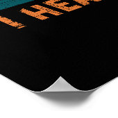 バンジョーの音が聞こえるより速くパドル ポスター (角)