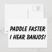 バンジョーの音が聞こえる！ ポストカード (正面/裏面)