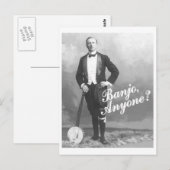 バンジョーはいかが？ ポストカード (正面/裏面)