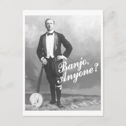 バンジョーはいかが？ ポストカード (正面)