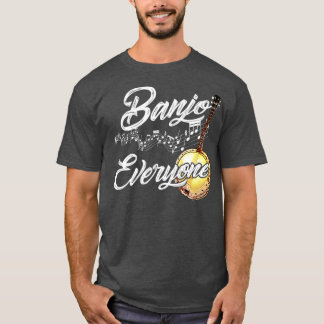 バンジョーみんなの音楽メロディ Tシャツ