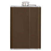 バンジョーを弾きながらスペインのカウボーイソングを歌うトレイルソング フラスク (裏面)