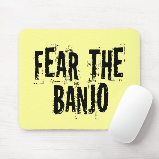 バンジョーを恐れて下さい マウスパッド (マウス)