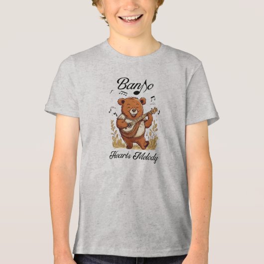 バンジョーハートメロディ トライブレンドＴシャツ (正面)