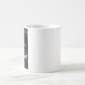 バンジョープレーヤーの石のマグ コーヒーマグカップ (中央)