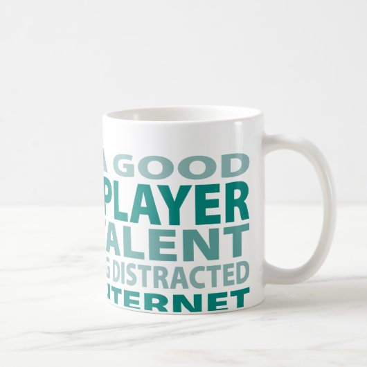 バンジョープレーヤー3%の才能 コーヒーマグカップ (右)