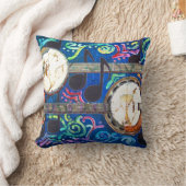 バンジョーポリエステル装飾用クッション16" x 16" クッション (ブランケット)