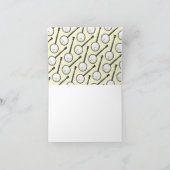 バンジョーミュージシャン音楽先生 ノートカード (内部)