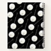 バンジョーミュージシャン音楽先生 ノートブック (裏面)