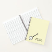 バンジョーミュージシャン音楽先生 ノートブック (内部)