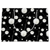 バンジョーミュージシャン音楽先生 ラージペーパーバッグ (正面)