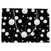 バンジョーミュージシャン音楽先生 ラージペーパーバッグ (裏面)