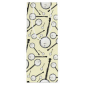 バンジョーミュージシャン音楽先生 ワインギフトバッグ (裏面)