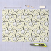 バンジョーミュージシャン音楽先生 薄葉紙 (クラフト)