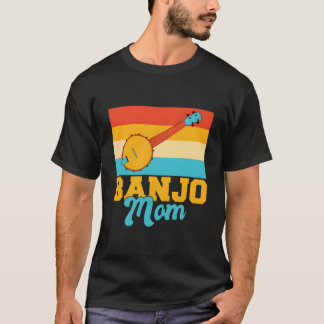 バンジョー奏者 バンジョーの母 Tシャツ