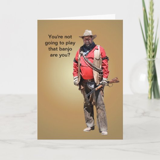 バンジョー無し カード (正面)