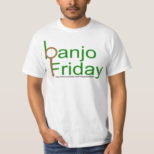 バンジョー金曜日 Tシャツ (正面)