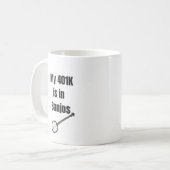 バンジョー401Kのマグ コーヒーマグカップ (正面左)